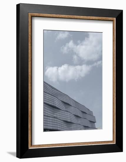 Staggared Wave-null-Framed Photographic Print