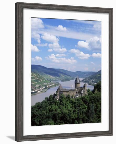 Stahleck Castle, Bacharach, Rhineland, Germany-Roy Rainford-Framed Photographic Print