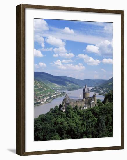 Stahleck Castle, Bacharach, Rhineland, Germany-Roy Rainford-Framed Photographic Print