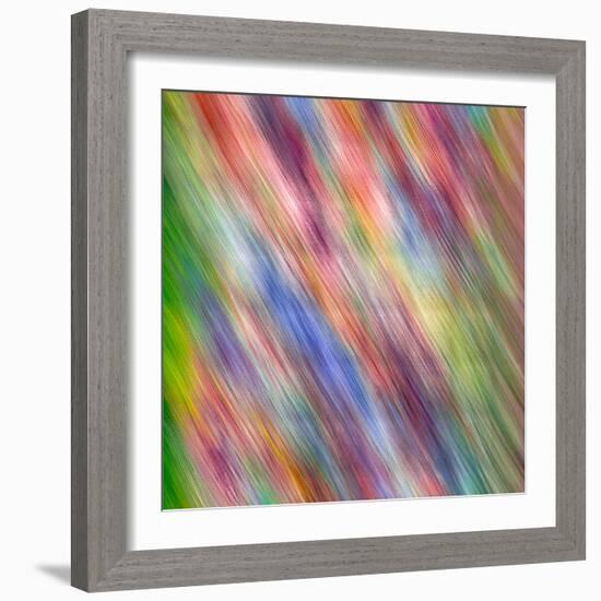 Stained Glass Abstract #3-Steven Maxx-Framed Photographic Print