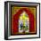 Stained Glass Cross II-Kathy Mahan-Framed Photographic Print