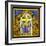 Stained Glass Cross III-Kathy Mahan-Framed Photographic Print