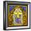 Stained Glass Cross III-Kathy Mahan-Framed Photographic Print