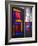 Stained Glass Door, Marrakech, Morocco-David H. Wells-Framed Photographic Print