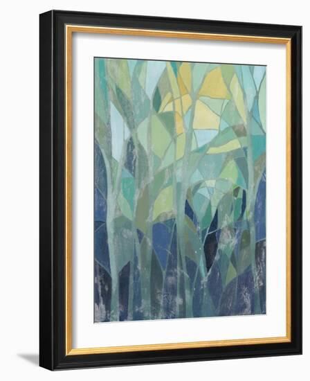 Stained Glass Forest I-Grace Popp-Framed Art Print
