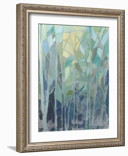 Stained Glass Forest II-Grace Popp-Framed Art Print