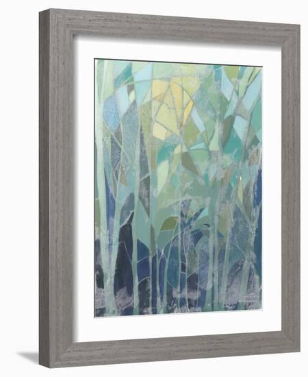 Stained Glass Forest II-Grace Popp-Framed Art Print