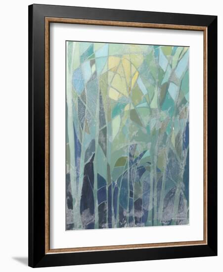 Stained Glass Forest II-Grace Popp-Framed Art Print