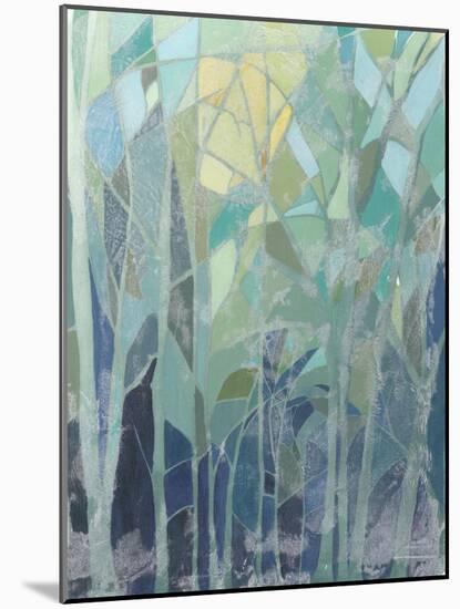 Stained Glass Forest II-Grace Popp-Mounted Art Print