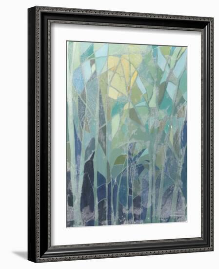 Stained Glass Forest II-Grace Popp-Framed Art Print