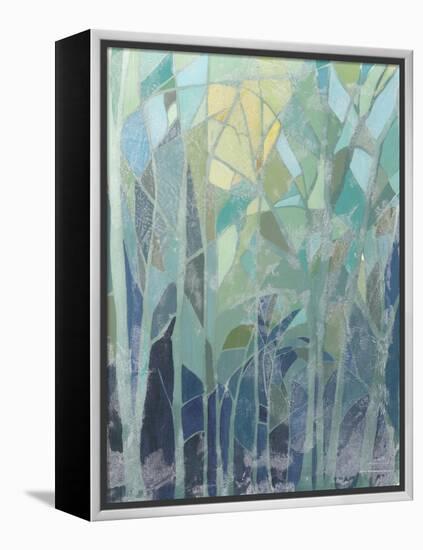 Stained Glass Forest II-Grace Popp-Framed Stretched Canvas