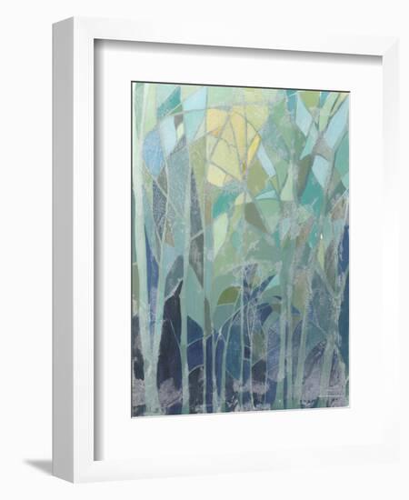 Stained Glass Forest II-Grace Popp-Framed Premium Giclee Print