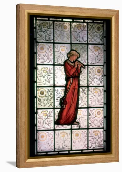 Stained Glass, Minstrel, 1882-1884-William Morris-Framed Premier Image Canvas