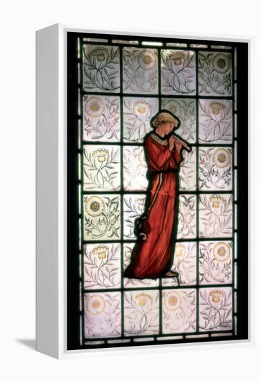 Stained Glass, Minstrel, 1882-1884-William Morris-Framed Premier Image Canvas
