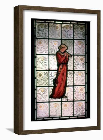 Stained Glass, Minstrel, 1882-1884-William Morris-Framed Photographic Print