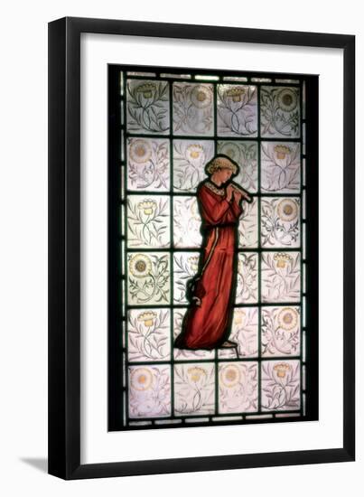 Stained Glass, Minstrel, 1882-1884-William Morris-Framed Photographic Print