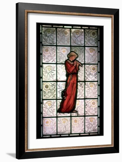 Stained Glass, Minstrel, 1882-1884-William Morris-Framed Photographic Print