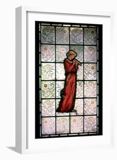 Stained Glass, Minstrel, 1882-1884-William Morris-Framed Photographic Print