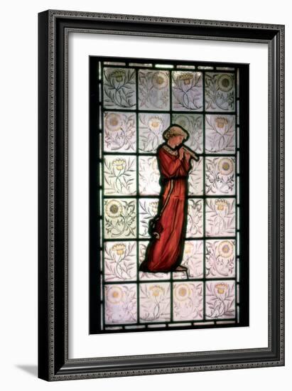 Stained Glass, Minstrel, 1882-1884-William Morris-Framed Photographic Print