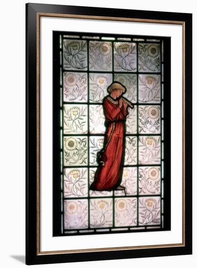 Stained Glass, Minstrel, 1882-1884-William Morris-Framed Photographic Print