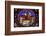 Stained glass of St. Peter fishing in Ainay Basilica, Lyon, Rhone, France-Godong-Framed Photographic Print