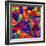 Stained-Glass Window-stekloduv-Framed Art Print