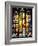 Stained Glass Windows, St. Vitus Cathedral, Prague, Czech Republic, Europe-Nigel Francis-Framed Photographic Print