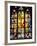 Stained Glass Windows, St. Vitus Cathedral, Prague, Czech Republic, Europe-Nigel Francis-Framed Photographic Print