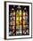 Stained Glass Windows, St. Vitus Cathedral, Prague, Czech Republic, Europe-Nigel Francis-Framed Photographic Print