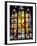 Stained Glass Windows, St. Vitus Cathedral, Prague, Czech Republic, Europe-Nigel Francis-Framed Photographic Print