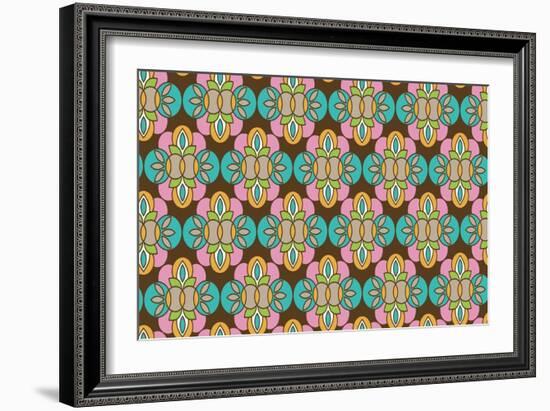 Stained Glass-Joanne Paynter Design-Framed Giclee Print