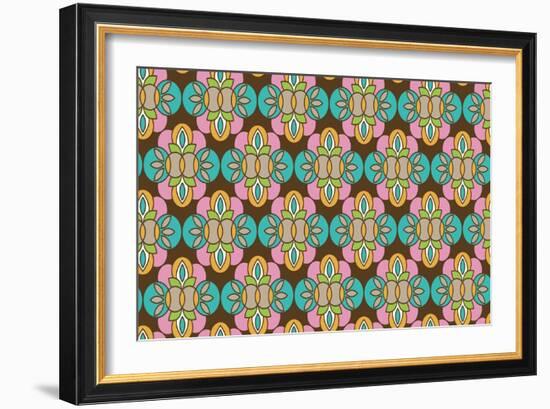 Stained Glass-Joanne Paynter Design-Framed Giclee Print