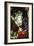 Stained thirteenth century glass image of King Cnut (985/95-1035). Artist: Unknown-Unknown-Framed Giclee Print