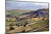 Stainforth Scar from Langcliffe Near Settle, Yorkshire Dales, Yorkshire, England-Mark Sunderland-Mounted Photographic Print