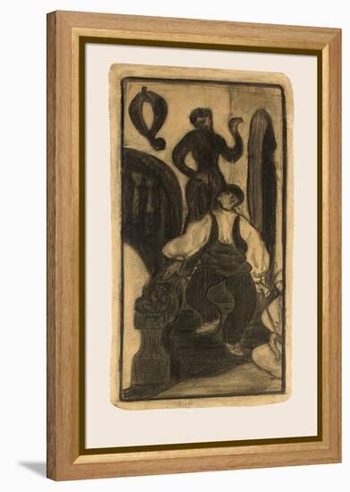 Staircase an Inn, Basque Country, 1893-Paul Ranson-Framed Premier Image Canvas