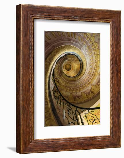 Staircase Between Church and Library. Melk Abbey. Melk. Austria-Tom Norring-Framed Photographic Print