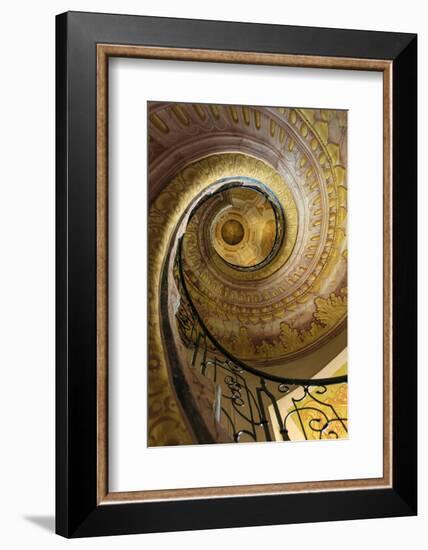 Staircase Between Church and Library. Melk Abbey. Melk. Austria-Tom Norring-Framed Photographic Print