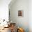 Staircase Decorated with Flower Pots, Santa Fe, New Mexico-Nancy & Steve Ross-Framed Premier Image Canvas displayed on a wall