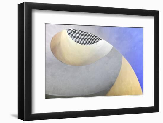 Staircase Detail in the Masdar Prt Station of the Masdar Institute of Science and Technology-Cahir Davitt-Framed Photographic Print