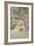 Staircase In Central Park-Childe Hassam-Framed Art Print