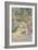 Staircase In Central Park-Childe Hassam-Framed Art Print