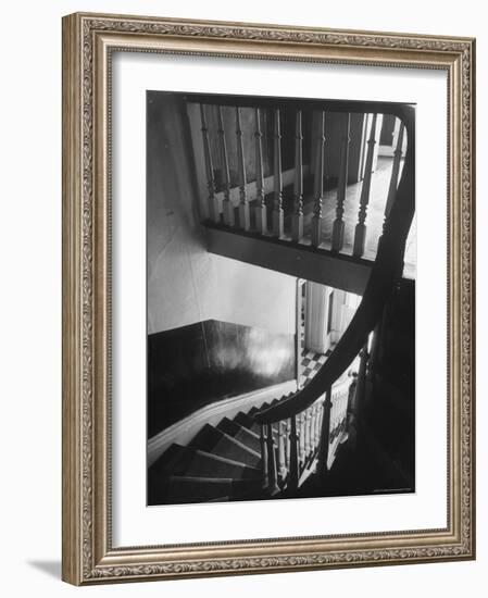 Staircase in Landmark Home-Alfred Eisenstaedt-Framed Photographic Print