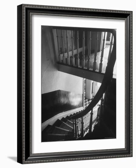 Staircase in Landmark Home-Alfred Eisenstaedt-Framed Photographic Print