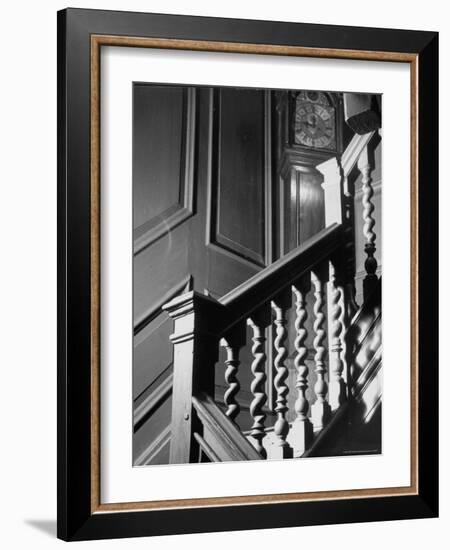 Staircase in the Metropolitan Museum of Art-Alfred Eisenstaedt-Framed Photographic Print