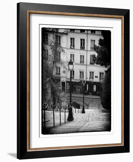 Staircase Montmartre - Paris - France-Philippe Hugonnard-Framed Photographic Print