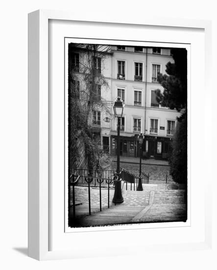 Staircase Montmartre - Paris - France-Philippe Hugonnard-Framed Photographic Print