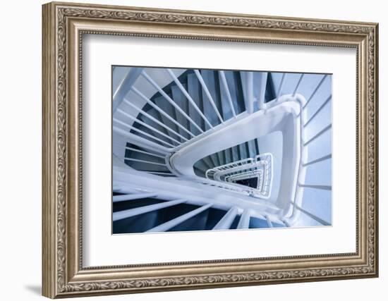 Staircase, Reykjavik Library, Reykjavik, Iceland-null-Framed Photographic Print