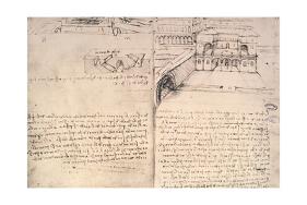 'Staircase' Giclee Print - Leonardo da Vinci | Art.com