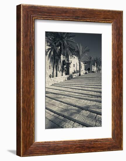 Stairs at Old Jaffa, Jaffa, Tel Aviv, Israel-null-Framed Photographic Print