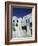 Stairs, Houses and Decorations of Chora, Cyclades Islands, Greece-Michele Molinari-Framed Photographic Print